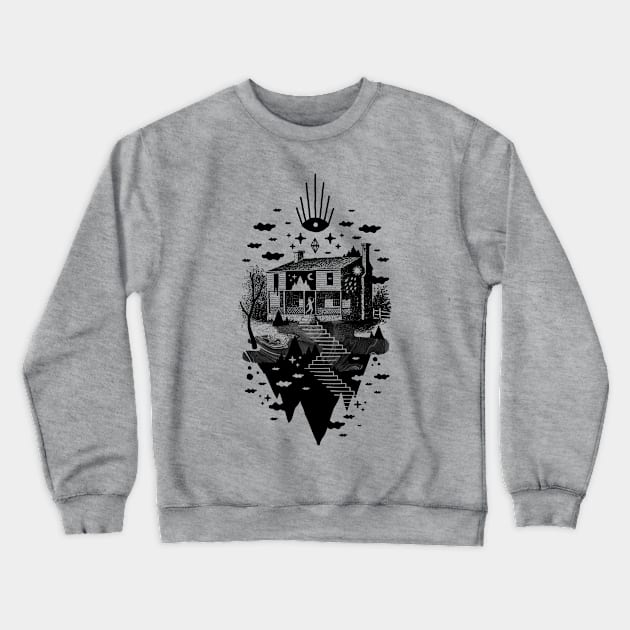 Vacation Home Crewneck Sweatshirt by chaos_magic